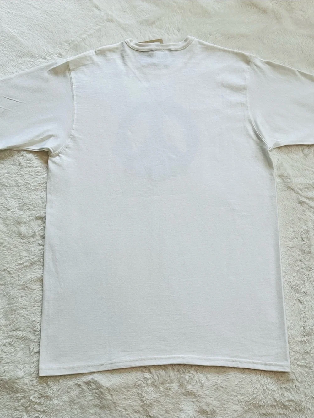 NWT Champion Men’s Heritage Peace Sign Logo T-Shirt White Crew Neck Size L - Picture 6 of 9